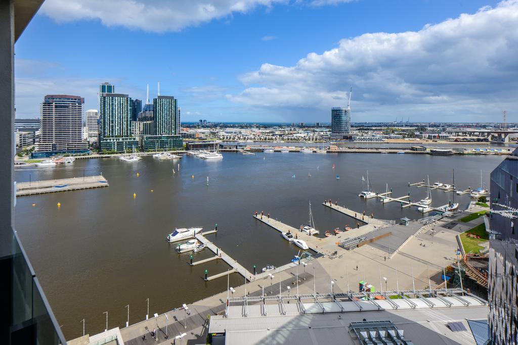 Ferienwohnung Urbanminder @ Docklands Melbourne City Exterior foto
